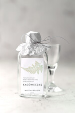 Podziękowania dla Gości Weselnych Butelki cudowne podziękowania, małe buteleczki na nalewki0