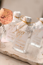 Podziękowania dla Gości Weselnych Butelki podziekowania dla gosci weselnych, buteleczki 100 ml prezent dla gości2