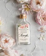 Podziękowania dla Gości Weselnych Butelki podziękowanie dla gości weselnych, kacóweczki do własnego wypełnienia, mała butelka 100 ml na podziękowania dla gości 0