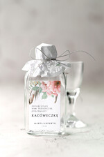 Podziękowania dla Gości Weselnych Butelki podziękowanie dla gości weselnych, buteleczki 100 ml ślubne kacowki0