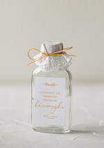 Podziękowania dla Gości Weselnych Butelki podziękowania dla gości weselnych, podziękowania za przybycie piersówki na własny trunek, pomysł na prezent dla gosci weselnych  0