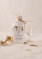 Podziękowania dla Gości Weselnych Butelki podziękowania dla gości weselnych za przybycie, buteleczki 100 ml na wesele0