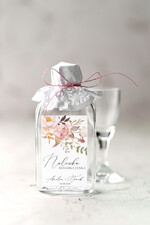 Podziękowania dla Gości Weselnych Butelki Ślubne podziękowania prezenciki dla gości weselnych upominek w postaci małej buteleczki  0