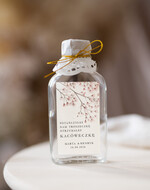 Podziękowania dla Gości Weselnych Butelki prezent dla gości na weselu podziękowania dla gości weselnych, buteleczki 100 ml prezent dla gości na weselu, prezenty dla gości weselnych, kacówka, butelka na własny trunek na prezent dla gości0