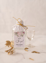 Podziękowania dla Gości Weselnych Butelki upominki dla gości weselnych, małe buteleczki na nalewki0