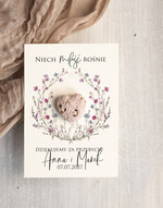 Podziękowania dla Gości Weselnych Nasionka Kwiatów podziękowania dla gości weselnych, prezenciki dla gosci, podziekowanie upominek nasionka kwiatów0