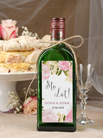 Naklejki Na butelki duża naklejka na butelkę, naklejki na alkohol, naklejki na butelki na weselu, rózne wzory naklejek na alkohol0