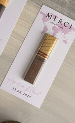 Podziękowania dla Gości Weselnych Czekoladki podziękowania dla gości po weselu, czekoladki merci w podziękowaniu dla gości weselnych, podziękowania dla gości z mapą świata 4