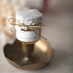 Podziękowania dla Gości Weselnych Miody i słoiczki Nutella podziękowania prezenciki dla gości weselnych słodki poczęstunek miód w słoiku  0