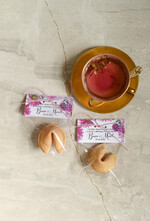 Podziękowania dla Gości Weselnych Ciasteczka z wróżbą upominki ślubne od pary młodej dla gości weselnych, ciastko z wrozba i dedykacja0