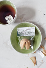 Podziękowania dla Gości Weselnych Ciasteczka z wróżbą podarunki ślubne dla gości weselnych, ciastko z wróżbą dla gości0