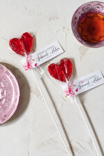 Podziękowania dla Gości Weselnych Lizaki podziękowania dla gości weselnych lizaki serca słodki poczęstunek   0