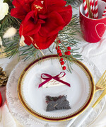 Podziękowania dla Gości Weselnych Saszetki upominki dla gości weselnych personalizowany woreczek z herbatą1