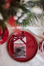 Podziękowania dla Gości Weselnych Saszetki upominki dla gości weselnych personalizowany woreczek z herbatą0