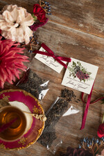 Podziękowania dla Gości Weselnych Saszetki prezent dla gości weselnych  mała saszetka z herbata    0