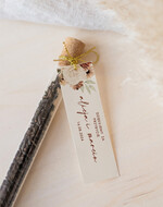 Podziękowania dla Gości Weselnych Fiolki prezenty dla gości weselnych, piękne podziękowania dla gości weselnych, ręcznie zdobione fiolki z herbatą, fiolki na herbatę, podziękowania dla gości herbata 1