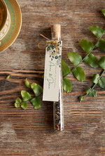 Podziękowania dla Gości Weselnych Fiolki pomysłowe podziękowania dla gości  fiolki na herbate lub kawe    2