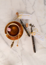 Podziękowania dla Gości Weselnych Fiolki oryginalne podziękowania dla gości w formie smakowitej herbaty   0