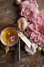 Podziękowania dla Gości Weselnych Fiolki upominki dla gości weselnych  fiolka z herbata lub kawa    1