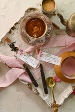 Podziękowania dla Gości Weselnych Fiolki upominki podziękowania za przybycie po ślubie w postaci herbaty zapewnią miłe chwilę   0