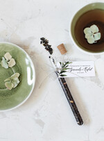 Podziękowania dla Gości Weselnych Fiolki podziękowanie za przybycie na uroczystość zawierające herbatę lub kawę   1