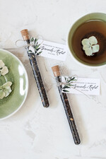 Podziękowania dla Gości Weselnych Fiolki podziękowanie za przybycie na uroczystość zawierające herbatę lub kawę   0