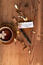 Podziękowania dla Gości Weselnych Fiolki podziękowania dla gości ślubnych w postaci zielonej lub czarnej herbaty   0