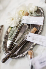 Podziękowania dla Gości Weselnych Fiolki prezenciki podziękowania dla gości weselnych do wyboru kawa lub herbata   0