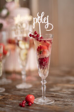 Figurki na tort / cake topper statuetki do drinków dekoracje tortu weselnego   1