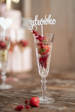 Figurki na tort / cake topper statuetki do drinków figurki na tort weselny   2