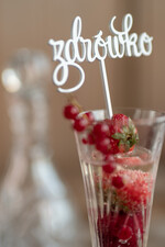 Figurki na tort / cake topper statuetki do drinków figurki na tort weselny   7