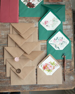 PREZENTY NA RÓŻNE OKAZJE  Kaligrafia Promysł na Prezent - Mega full zestaw do kaligrafii- Papteria - Zestaw do lakowania 14