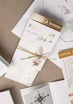 Zaproszenia ślubne paszport / podróże Zaproszenia ślubne paszport do miłości, zaproszenia ślubne z motywem podróży, zaproszenia na ślub dla podróżników18