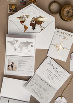 Zaproszenia ślubne paszport / podróże Zaproszenia ślubne paszport do miłości, zaproszenia ślubne z motywem podróży, zaproszenia na ślub dla podróżników10