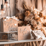 Pudełko na koperty  glamour welurowe pudełko na pieniądze ślub i wesele, eleganckie pudełko na pieniądze, prezent dla młodej pary kopertówka na pieniądze, beżowe pudełko na koperty 15