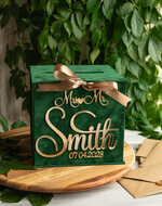 Pudełko na koperty  glamour pomysł na pudełko na pieniądze ślub i wesele, eleganckie pudełko na pieniądze, prezent dla młodej pary kopertówka na pieniądze5