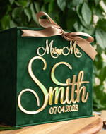 Pudełko na koperty  glamour pomysł na pudełko na pieniądze ślub i wesele, eleganckie pudełko na pieniądze, prezent dla młodej pary kopertówka na pieniądze1