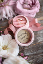 Pudełka Szkatułki na Obrączki glamour szkatułka na obrączki ślubne wasze imiona i data0