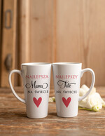 Prezenty, Podziękowania dla Rodziców zestawy prezentowe kubki filiżanki prezenty dla rodziców na podziekowanie, zestaw prezentowy z kubkiem lub filiżanką3
