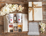 Prezenty, Podziękowania dla Rodziców zestawy prezentowe kubki filiżanki prezenty dla rodziców na podziekowanie, zestaw prezentowy z kubkiem lub filiżanką0
