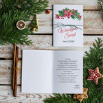 Kartki świąteczne z logo firmy Retro/nowoczesne Kartki Bożonarodzeniowe z Logo Twojej Firmy, karnety bożonarodzeniowe firmowe1