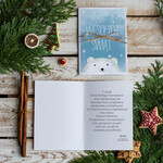 Kartki świąteczne z logo firmy Retro/nowoczesne kartka swiateczna z logo twojej firmy, świąteczny eco brąz1