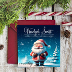 Kartki świąteczne z logo firmy Retro/nowoczesne eleganckie kartki z logo kartki świąteczne z Twoim logo, świąteczne kartki dla firm z logo, kartki świąteczne dla pracowników karnety bożonarodzeniowe0