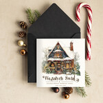 Kartki świąteczne z logo firmy Retro/nowoczesne Kartki na święta dla Pracowników, kartki świąteczne z logo firmy, noworoczne kartki dla firm z logo, kartka bożonarodzeniowa z życzeniami dla klientów0