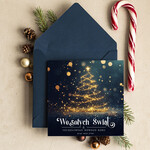 Kartki świąteczne z logo firmy Retro/nowoczesne Kartki Bożonarodzeniowe z Logo Twojej Firmy, karnety bożonarodzeniowe firmowe biznesowe kartki świąteczne z Twoim logo, świąteczne kartki dla firm z logo0