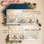Kartki świąteczne z logo firmy Retro/nowoczesne firmowe kartki bozonarodzeniowe z logo, karnety bożonarodzeniowe firmowe, kartki świąteczne dla pracowników, eleganckie kartki świąteczne z logo firmy2