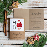 Kartki świąteczne z logo firmy kartka pudełko piękne pudełko z kartką na bożenarodzenie kartka świąteczna z logo firmy    1