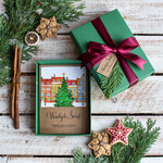 Kartki świąteczne z logo firmy kartka pudełko kartka świąteczna dla firmy z logo rącznie robiona kartka na bożenarodzenie 0