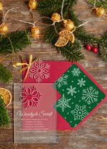 Kartki świąteczne z logo firmy z magnesem lub zawieszką na choinkę kartki świąteczne dla firmy z logo, bożonarodzeniowe kartki z drewnianą zawieszką i sznurkiem1