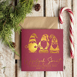 Kartki świąteczne z logo firmy złocone złote kartki świąteczne z logo twojej firmy, błyszczące złote karnety swiateczne złote napisy0